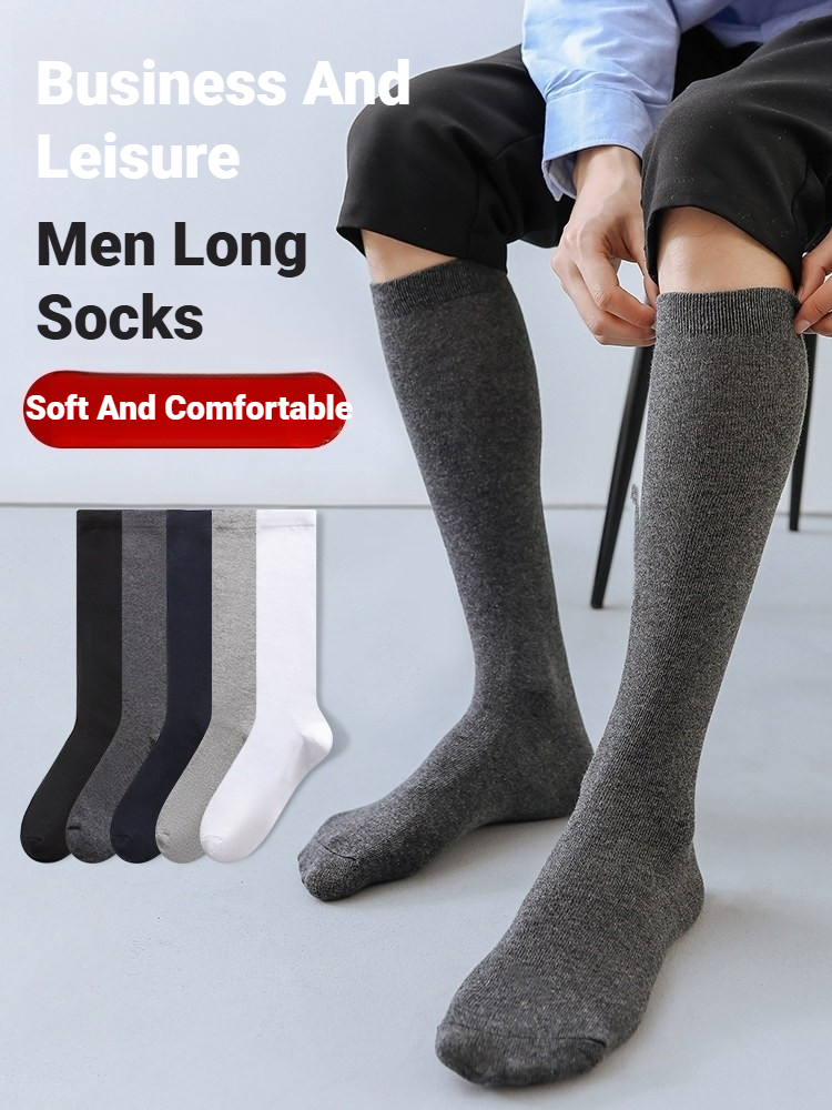 Sock Garter Men - 1 Pasang Kaus Kaki Pria Polos