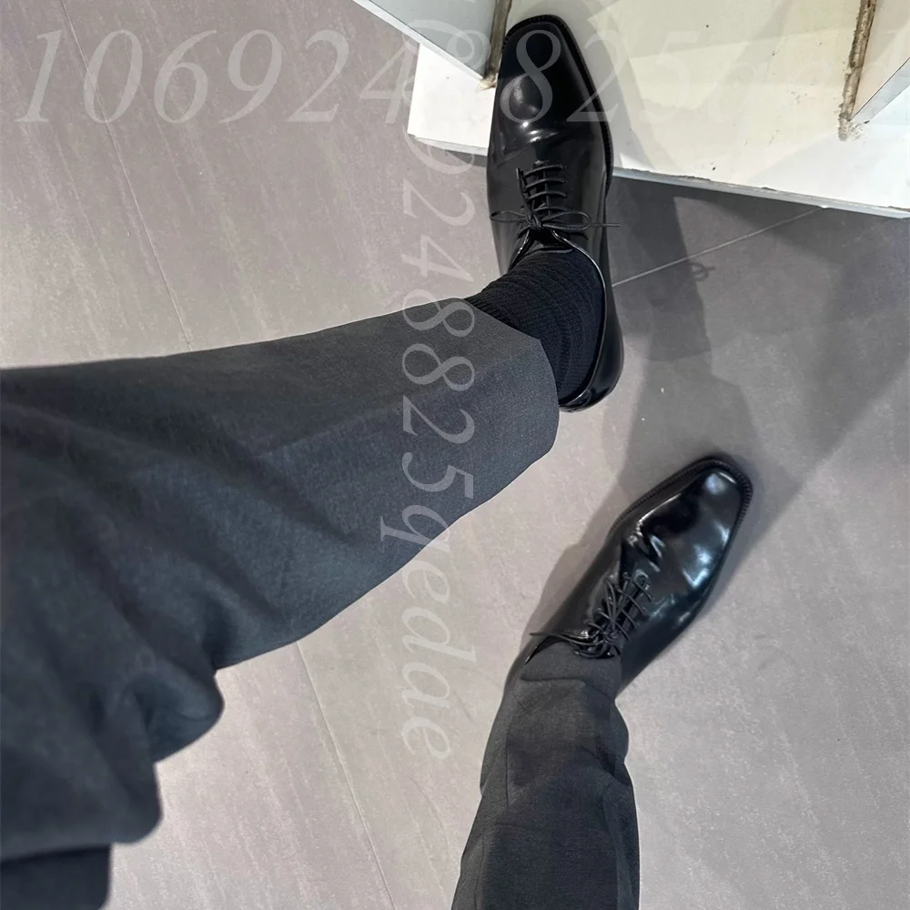 Sepatu Oxford Kulit Coklat Mew - Formal Men Daily Wear Footwear ulasan dan harga
