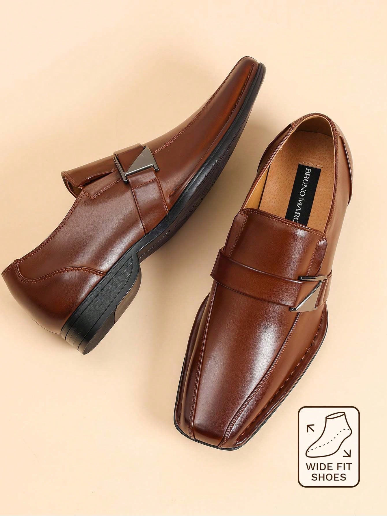 Sepatu Loafers Formal Pria den - Formal Men Daily Wear Footwear ulasan dan harga