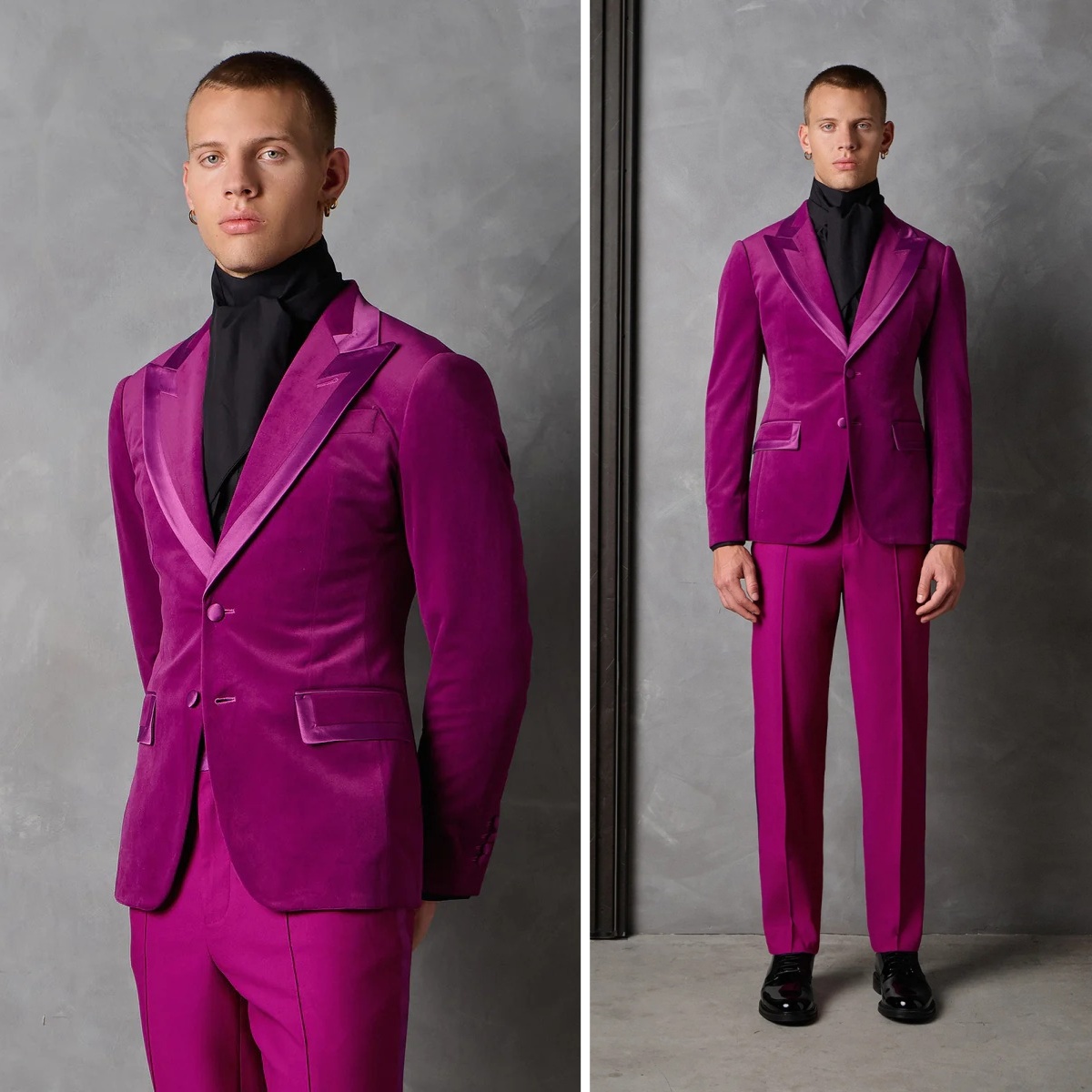 Jas Tuxedo Pria Elegan Bahan B - Men Formal Wear Modern ulasan dan harga