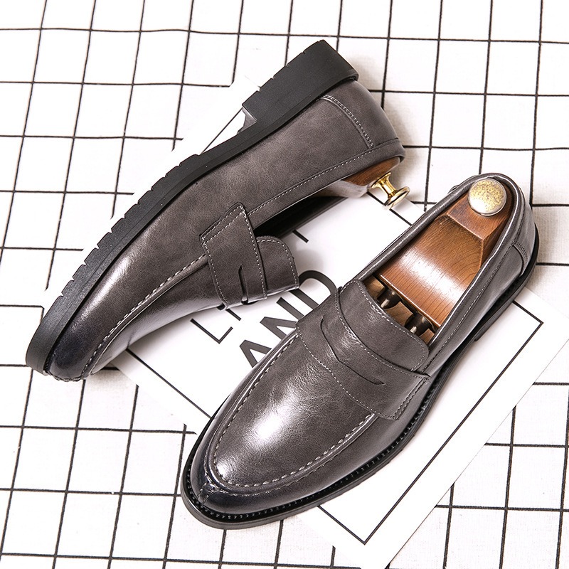 Sepatu Loafer Pria Vintage Kul - Formal Men Daily Wear Footwear ulasan dan harga