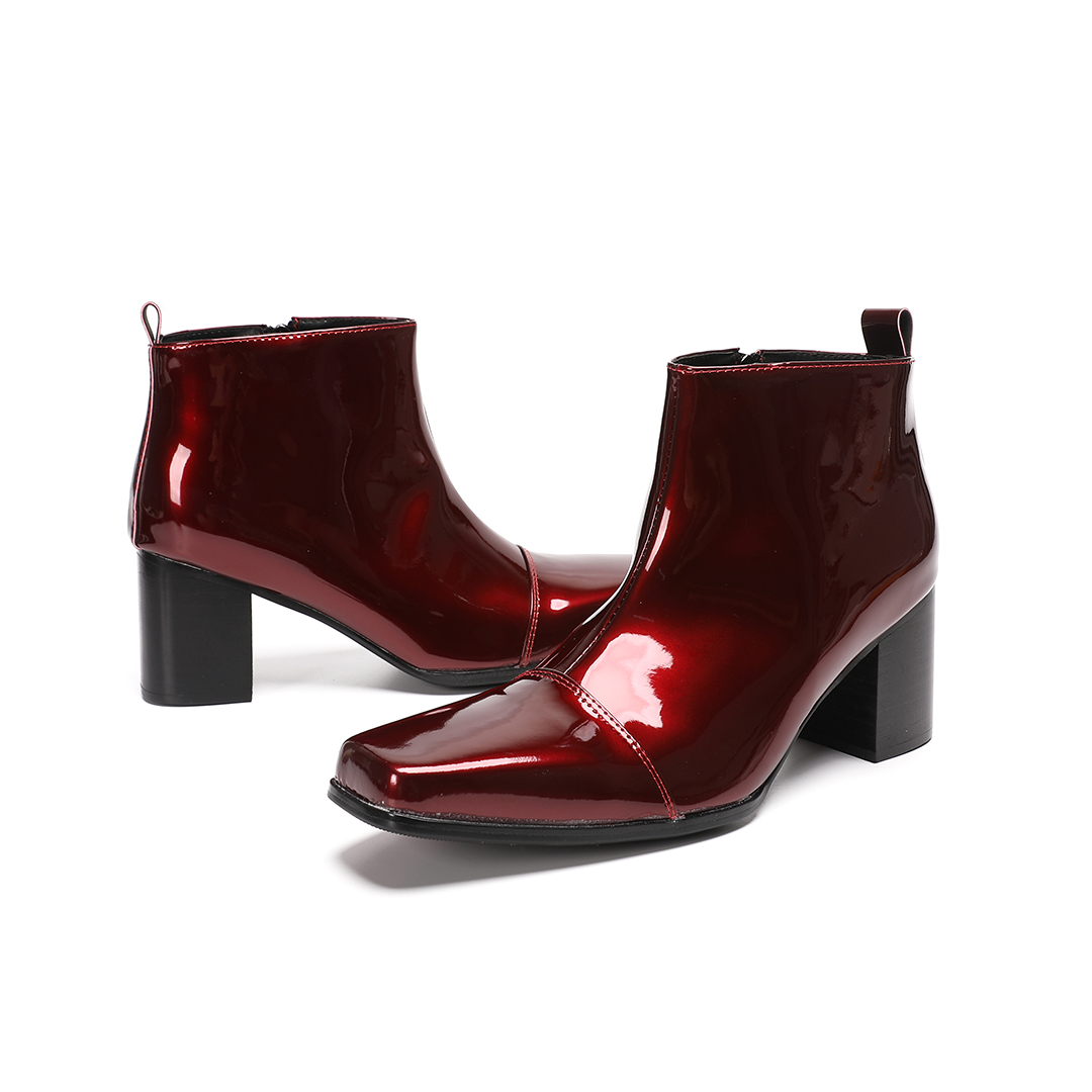 Sepatu Bot Pria Kulit Asli Mer - Men Formal Wear With Boots ulasan dan harga