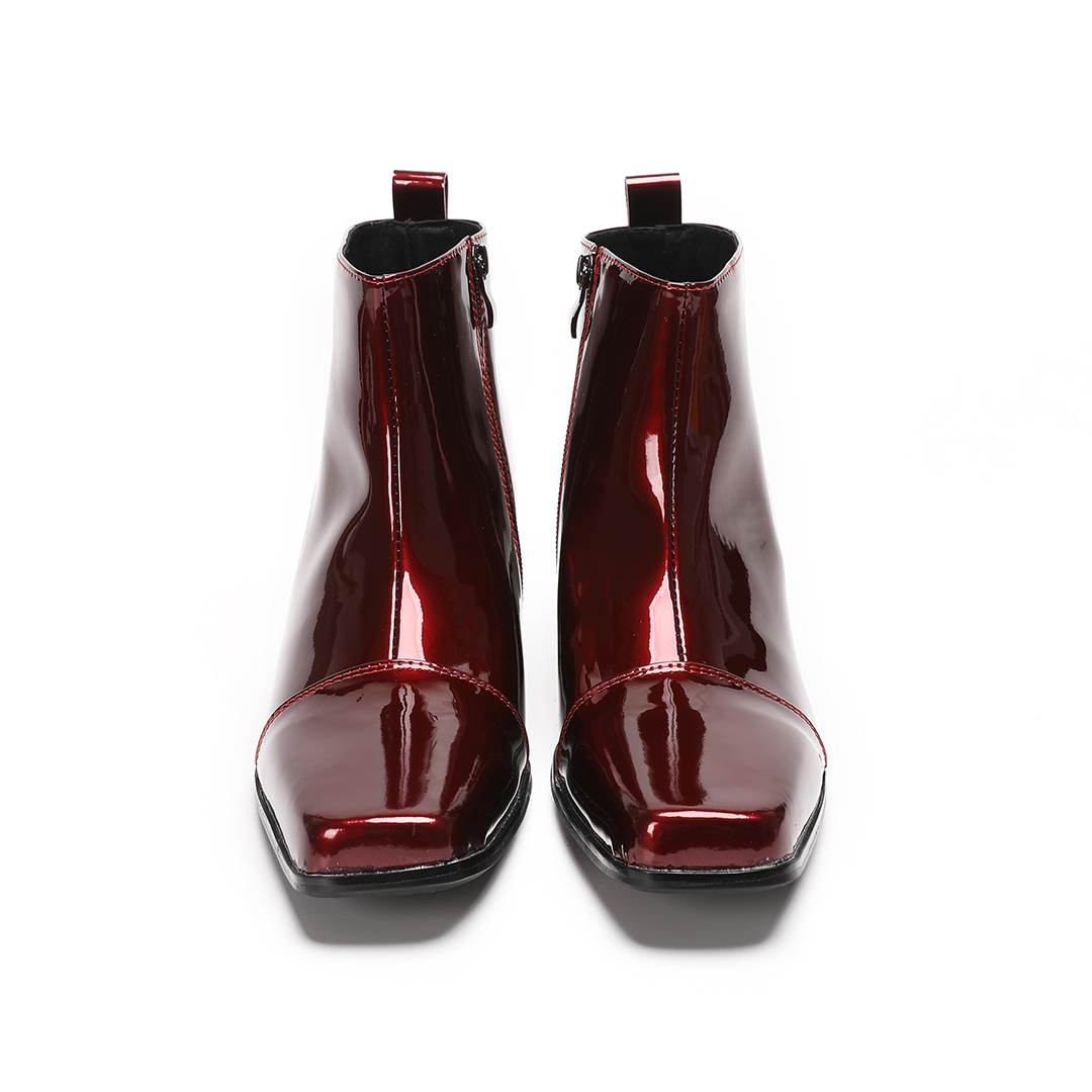 Sepatu Bot Pria Kulit Asli Mer - Men Formal Wear With Boots ulasan dan harga