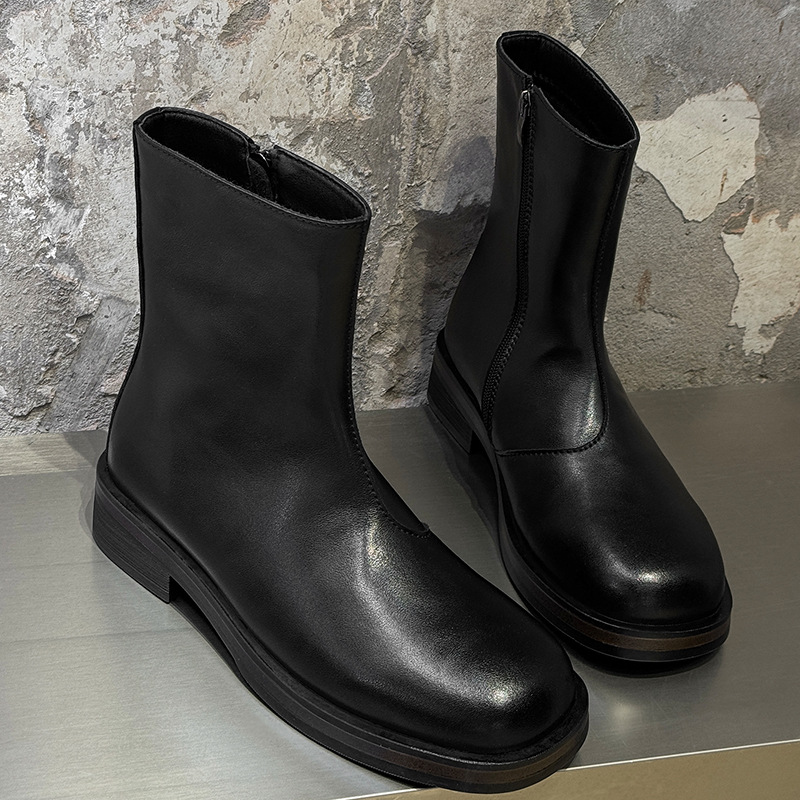 Sepatu Boots Pria Vintage Mewa - Men Formal Wear With Boots ulasan dan harga