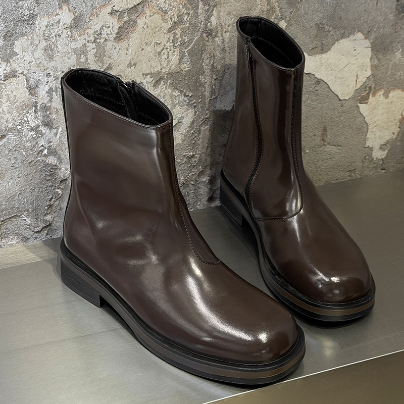 Sepatu Boots Pria Vintage Mewa - Men Formal Wear With Boots ulasan dan harga