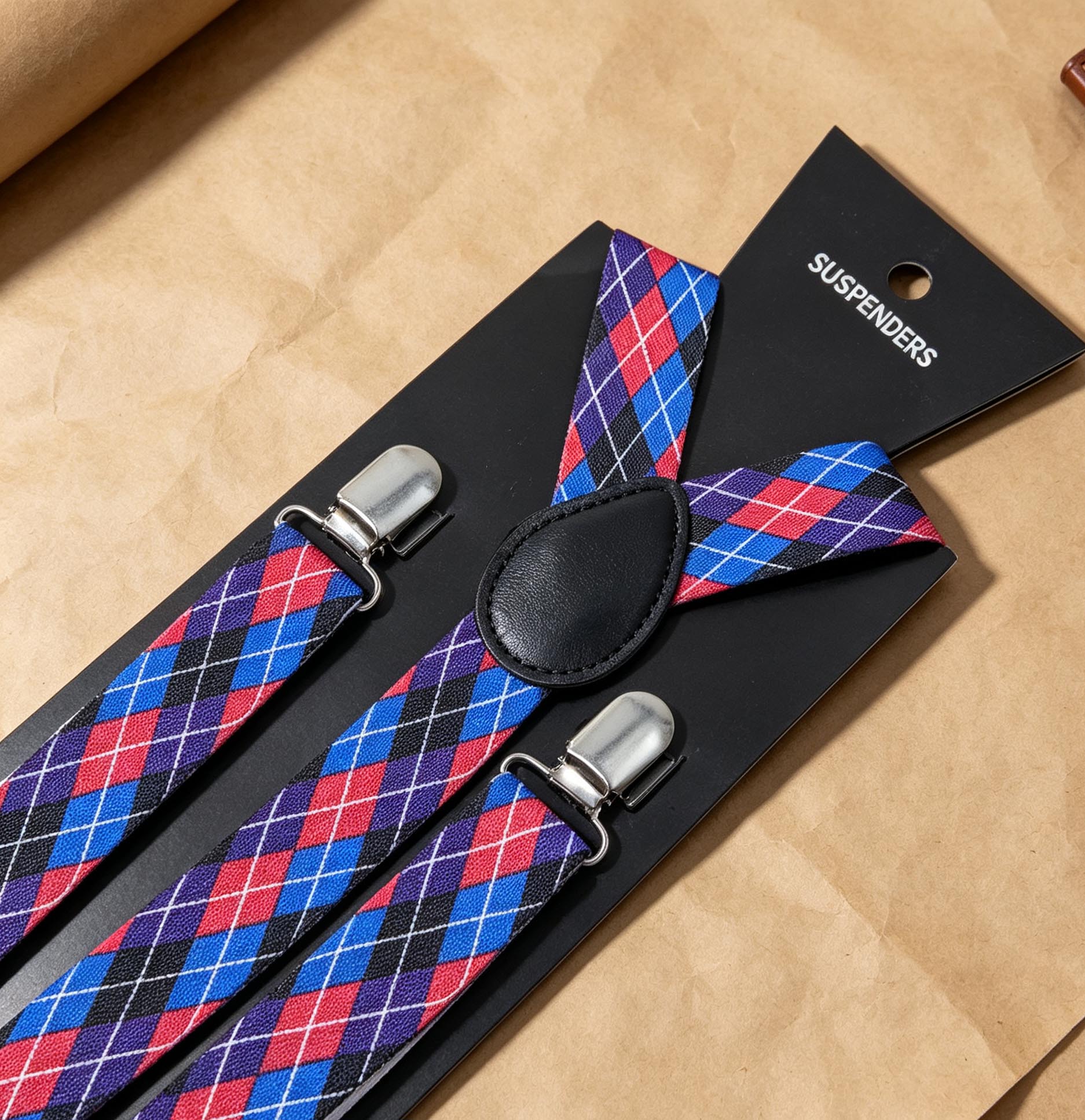 Pola Berlian Ungu, Penyangga P - Men'S Formal Wear With Suspenders ulasan dan harga