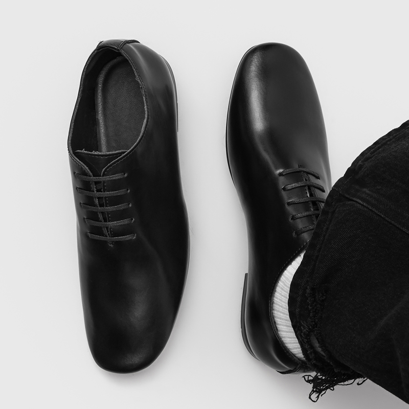 Sepatu Oxford Pria dengan Tali - Formal Men Daily Wear Footwear ulasan dan harga