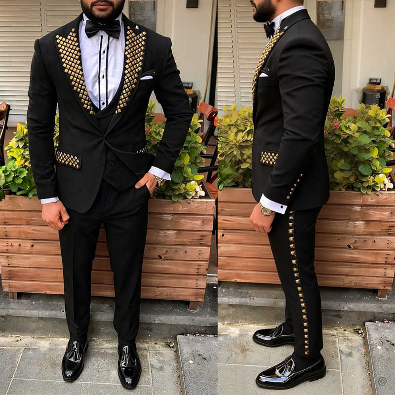 Setelan Jas Pernikahan Formal  - Men Formal Wear Modern ulasan dan harga