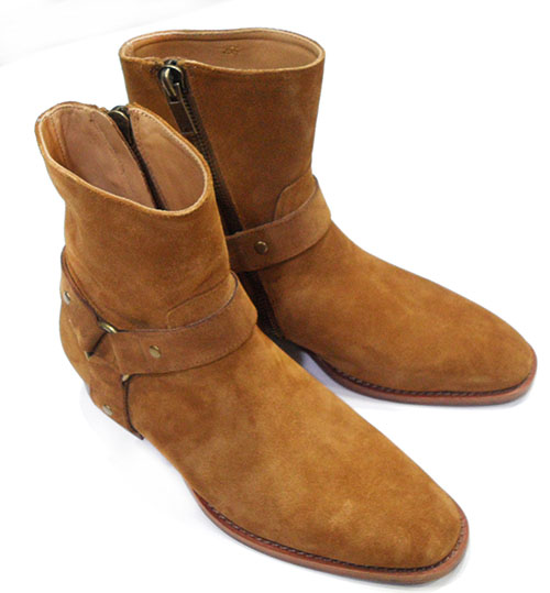 Sepatu Bot Denim Mewah Pesta G - Men Formal Wear With Boots ulasan dan harga